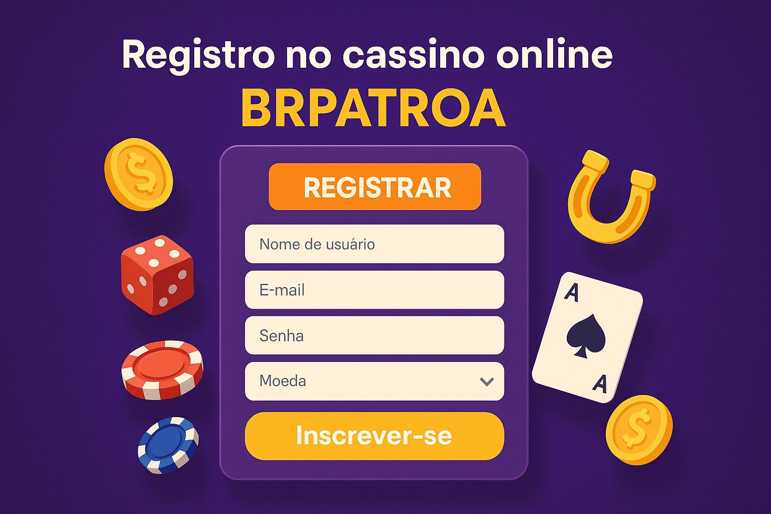 Não Perca tempo, o rRgistro na site BRPATROA